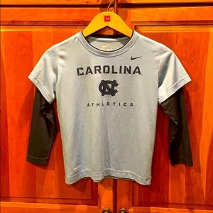 Boys Nike Dri-Fit Carolina Tar Heels Size 7